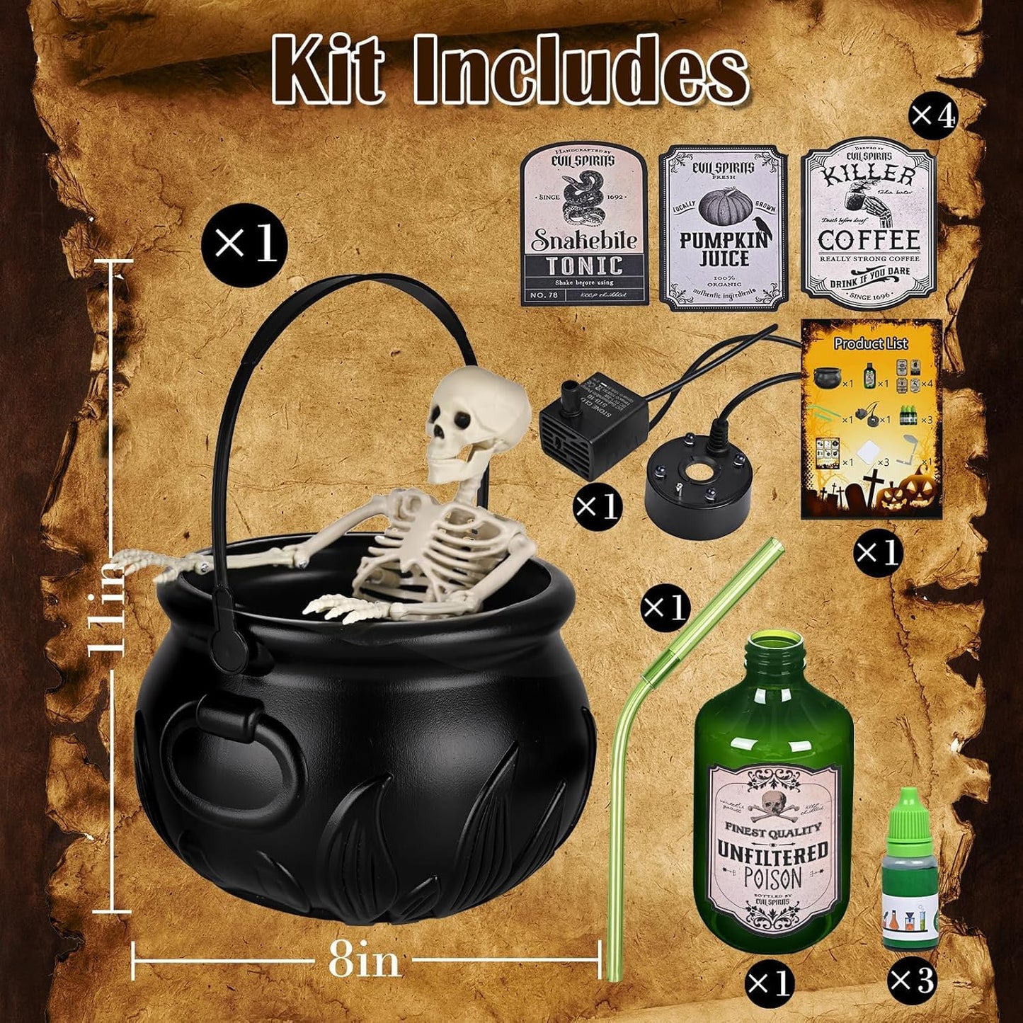 Festora™ Floating Potion Cauldron