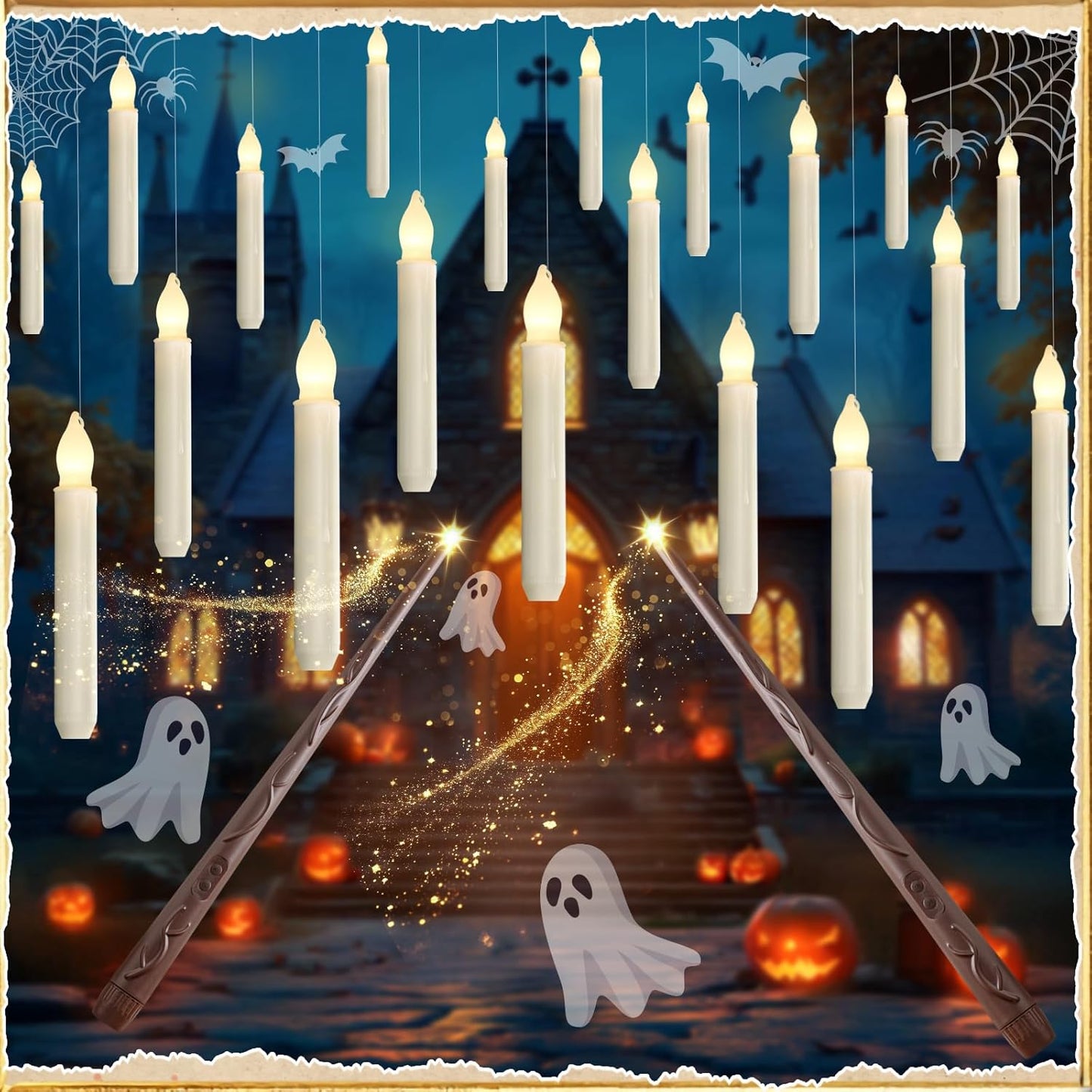 Festora™ Enchanted Floating Candle Set