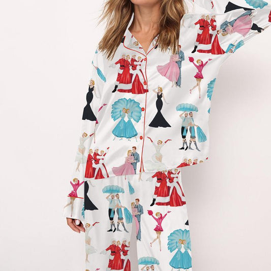 Festora™ White Christmas Pajamas Set