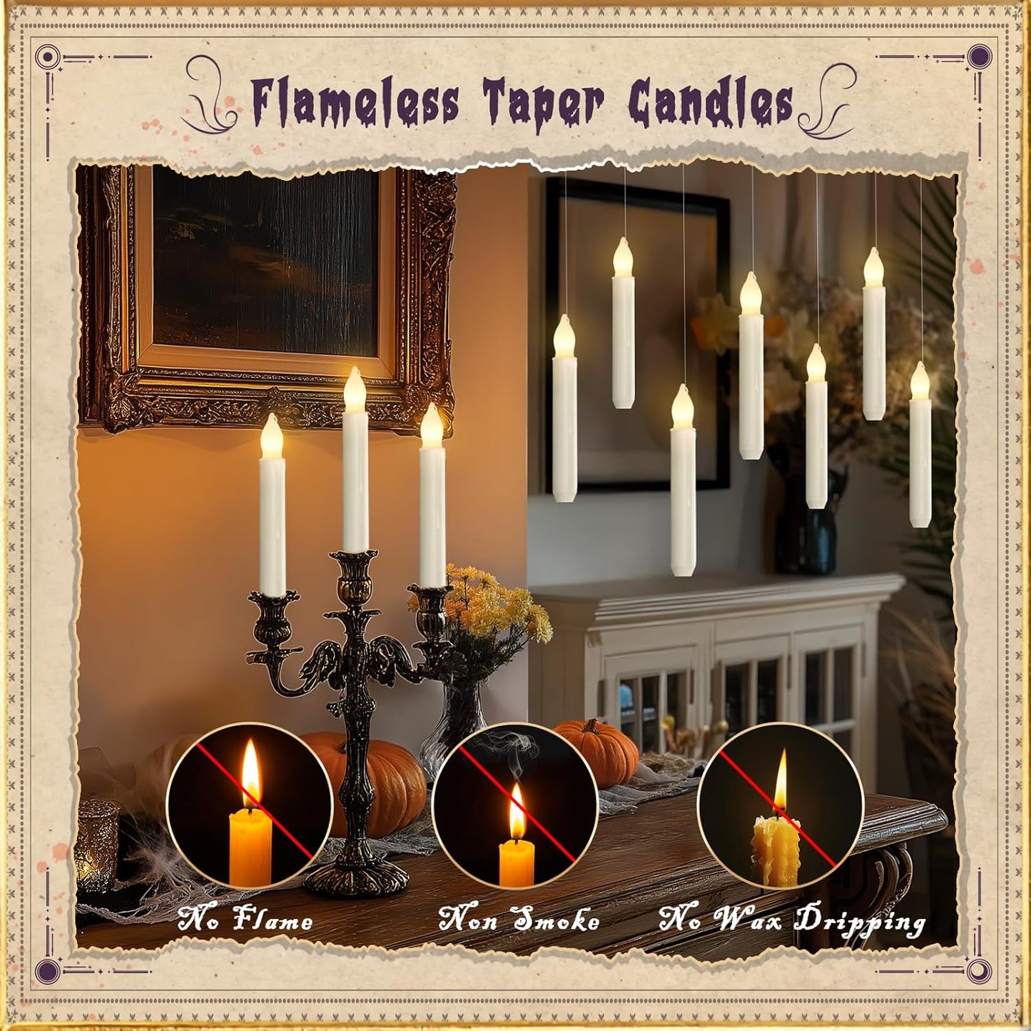 Festora™ Enchanted Floating Candle Set