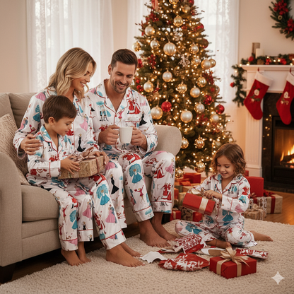 Festora™ White Christmas Pajamas Set