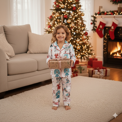 Festora™ White Christmas Pajamas Set